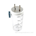 2L Vacuum Suction Jars / Bottles Medical Device